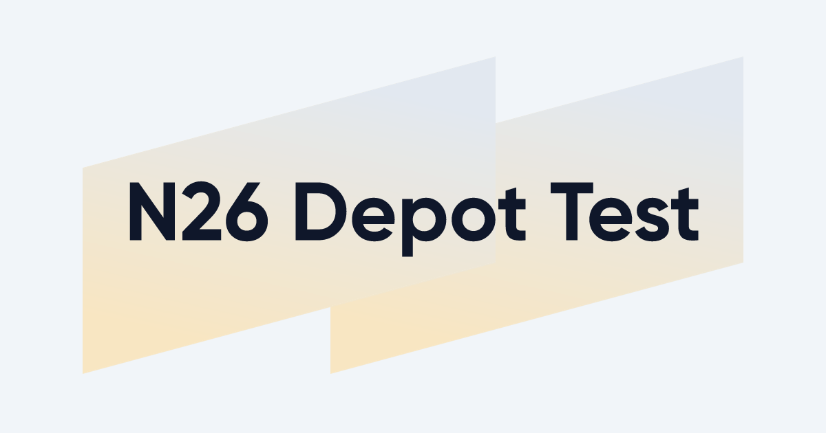 N26 Depot Test: Macht N26 als Broker eine gute Figur?